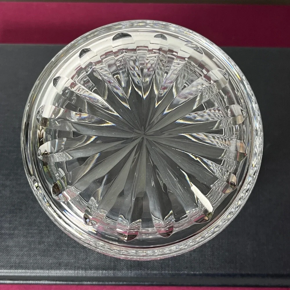 Tipperary Crystal Discontinued Cut Crystal‎ Irish Wine Bottle Holder Ireland